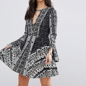 Free People Aztec Printed Dress